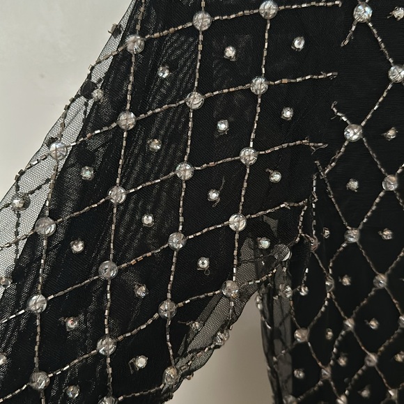 Alice and Olivia embelished feather top - Picture 7 of 7